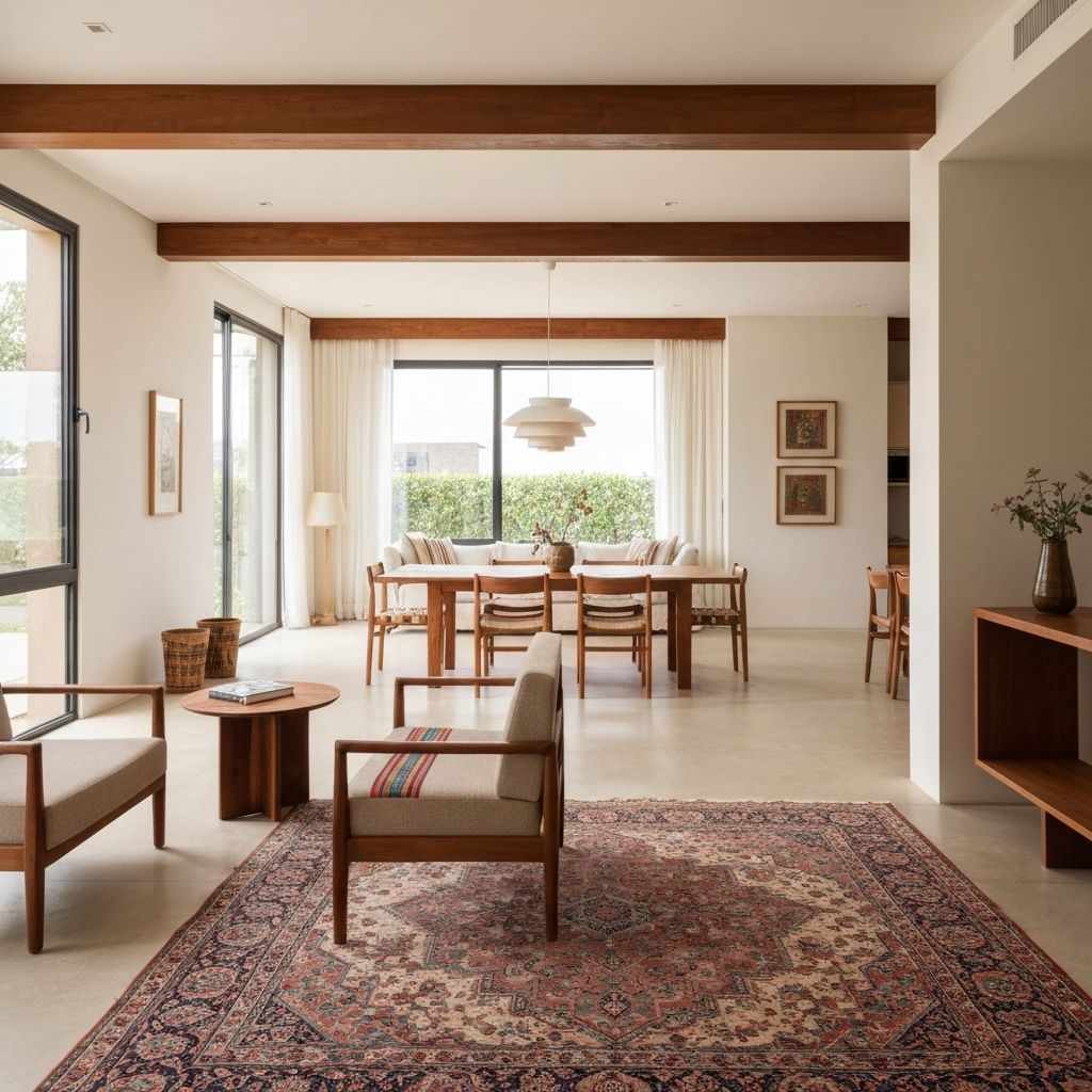 Modern Ethiopian home interior with minimalist design